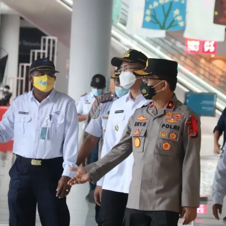 Wakapolda Pantau Kesiapan Pengamanan di Merak