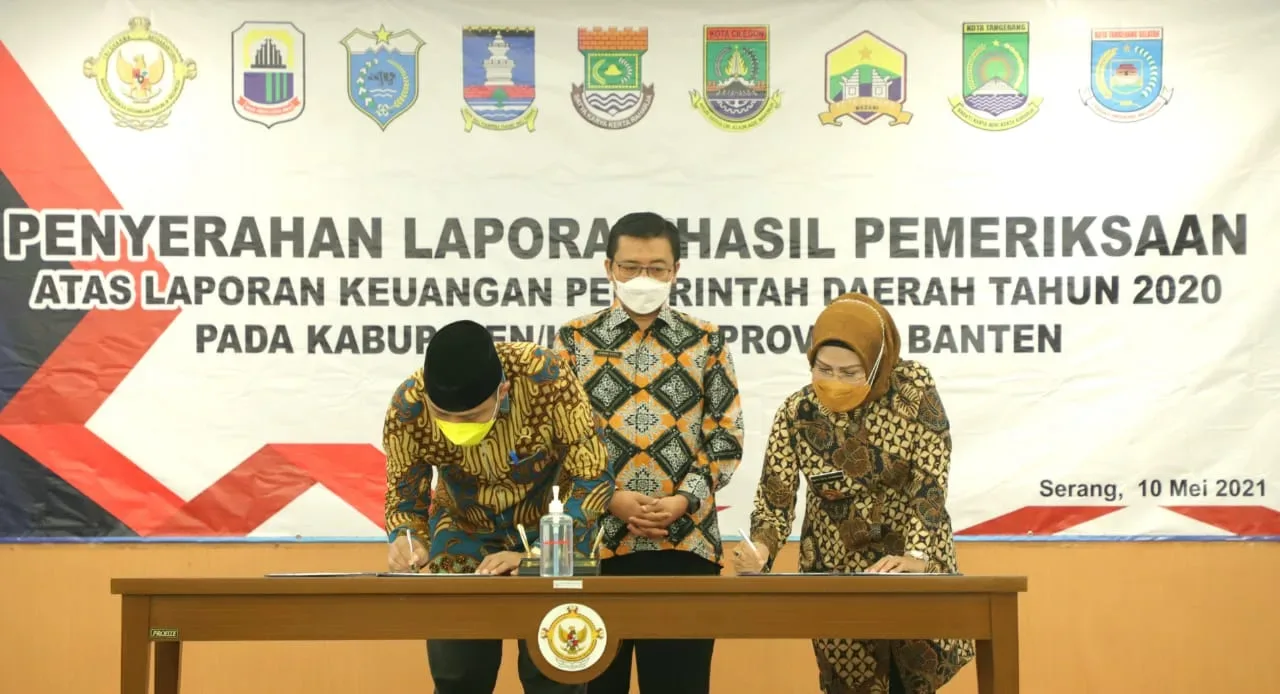 10 Kali Berturut-turut, Pemkab Serang Raih Opini WTP BPK I PojokPublik
