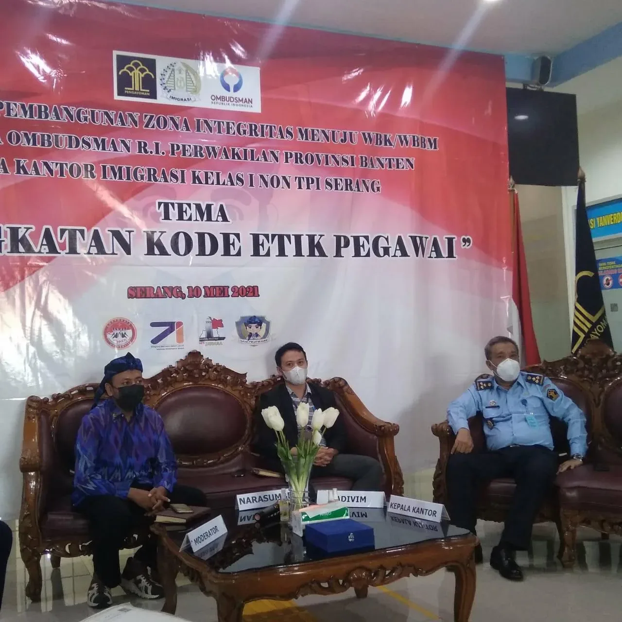 Ombudsman Banten Beri Penguatan Imigrasi Kelas I Non TPI Serang I PojokPublik