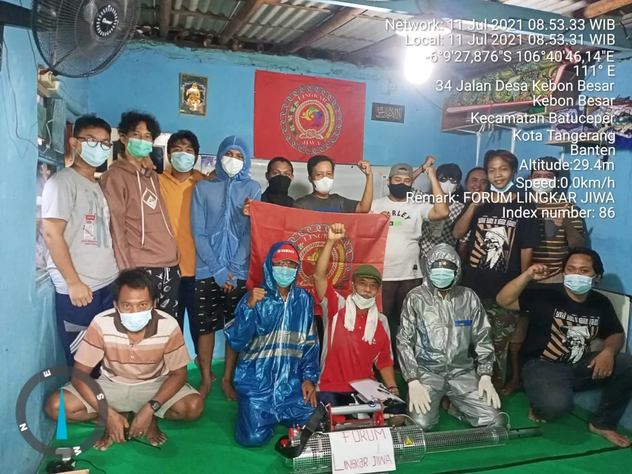 Forum Lingkar Jiwa Kebon Besar Peduli Covid-19, Ini Aksinya I PojokPublik