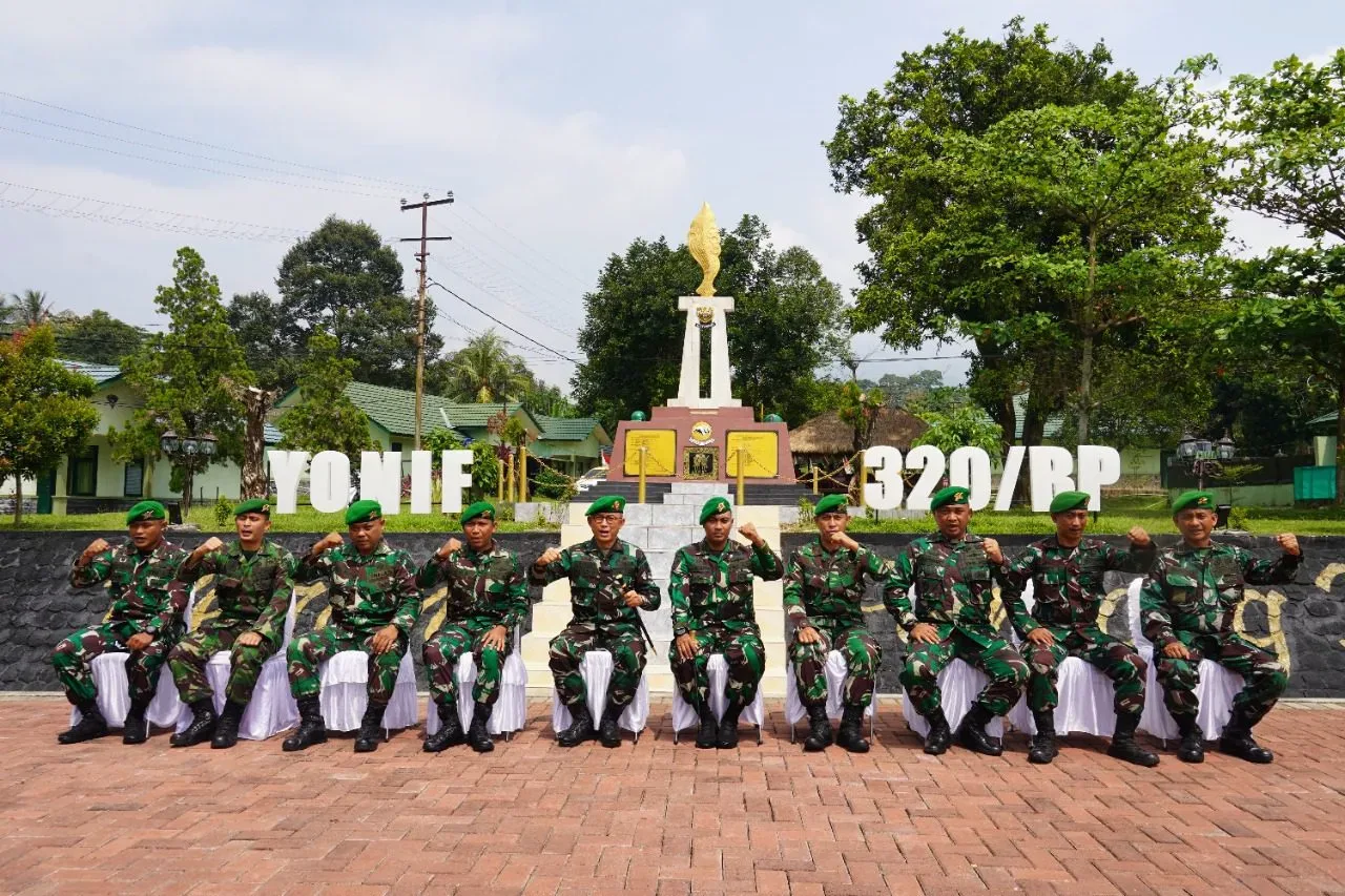 Danrem 064 MY Pamit ke Batalyon Badak Putih I PojokPublik