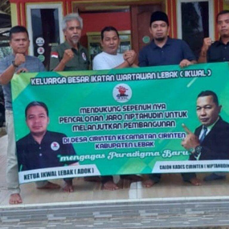 Dinilai Sukses Pimpin Desa, Ketua IKWAL Beri Dukungan Niftahudin Di Dua Periode