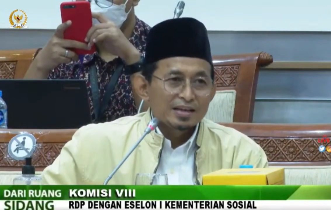 Rapat dengan Kemensos, Bukhori: Negara Mesti Hadir Melindungi Anak Yatim I PojokPublik