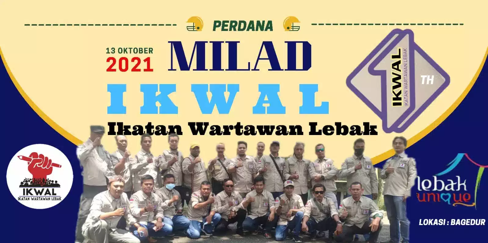 Wisata Lebak Pilihan Perayaan Milad Perdana IKWAL I PojokPublik