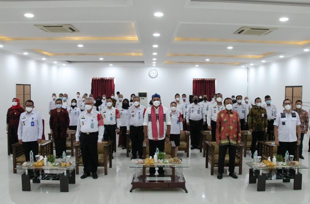 Ombudsman Banten Dampingi Wakamenkumham Tandatangani Prasasti Pusat Pelayanan Hukum dan HAM I PojokPublik