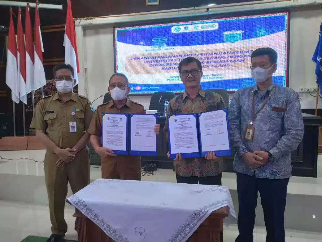 Apa .....!!! Disdikbud Pandeglang Jalin Kerjasama Dengan Universitas Terbuka I PojokPublik