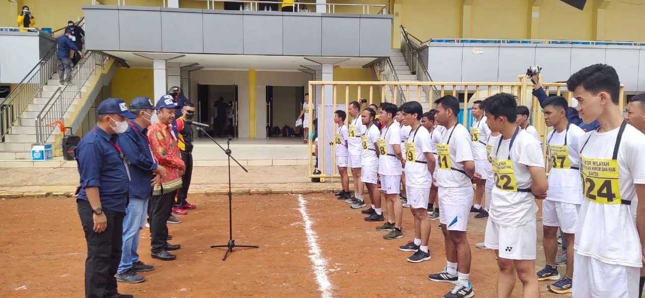 Ombudsman Awasi Pelaksanaan Tes Kesamaptaan CPNS Kemenkumham Banten I PojokPublik