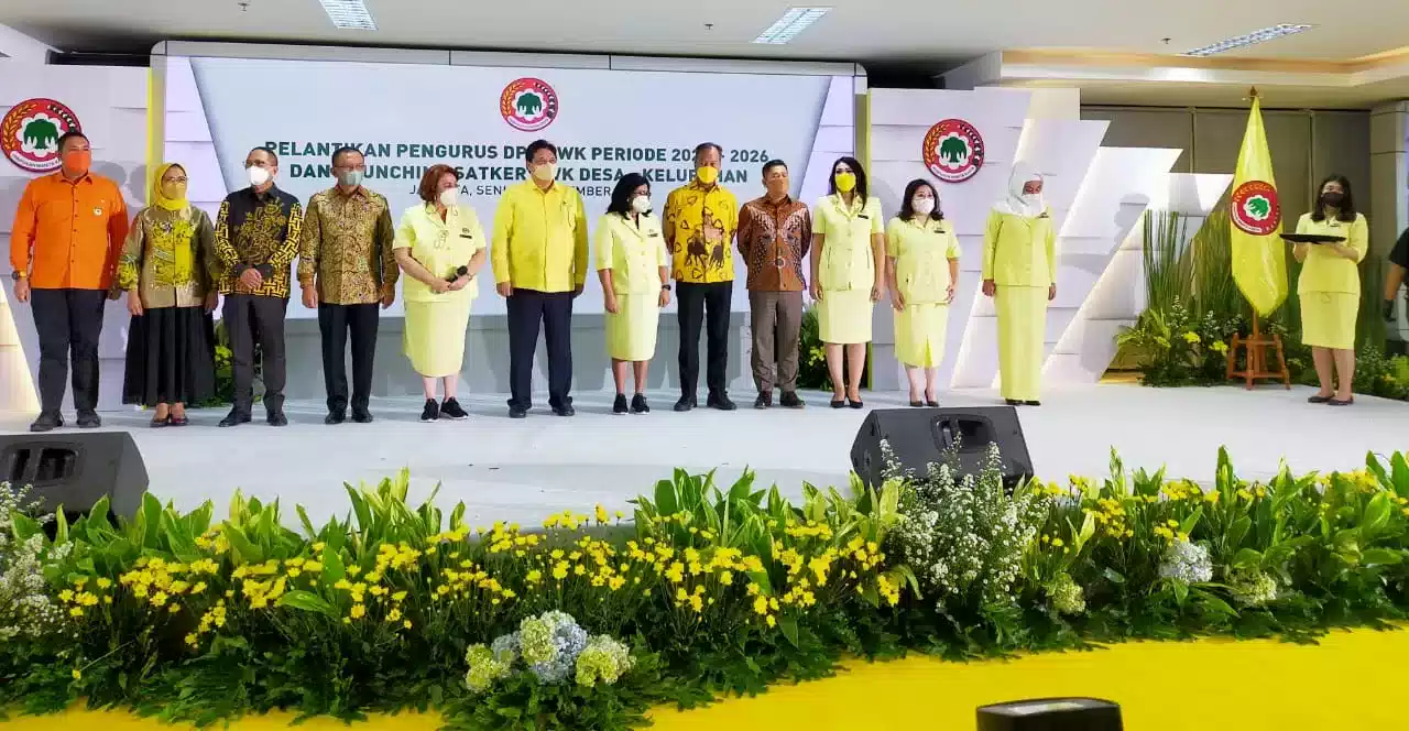 Ketum Golkar Lantik Pengurus DPP Himpunan Wanita Karya I PojokPublik