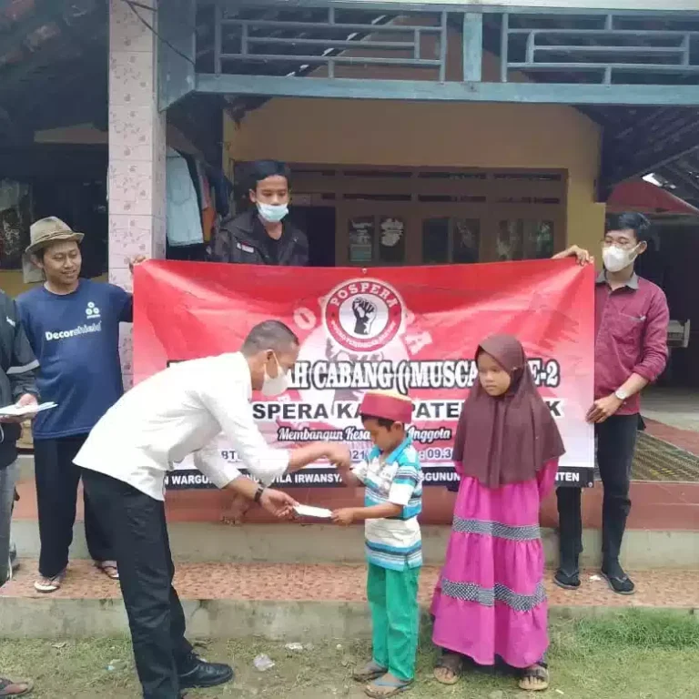 DPC Pospera Lebak dan Santunan Anak Yatim di Koncang 7 DPC Pospera Lebak dan Santunan Anak Yatim di Koncang