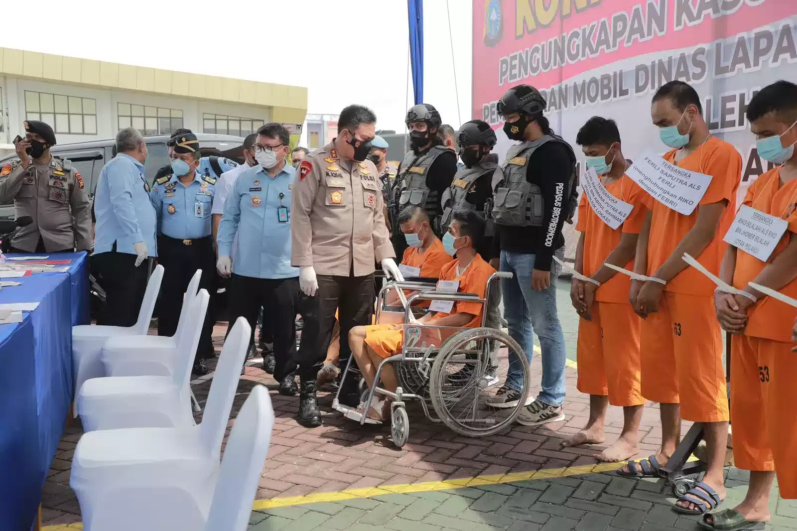 Ungkap Pelaku Teror, Dirjenpas Apresiasi Polda Riau I PojokPublik