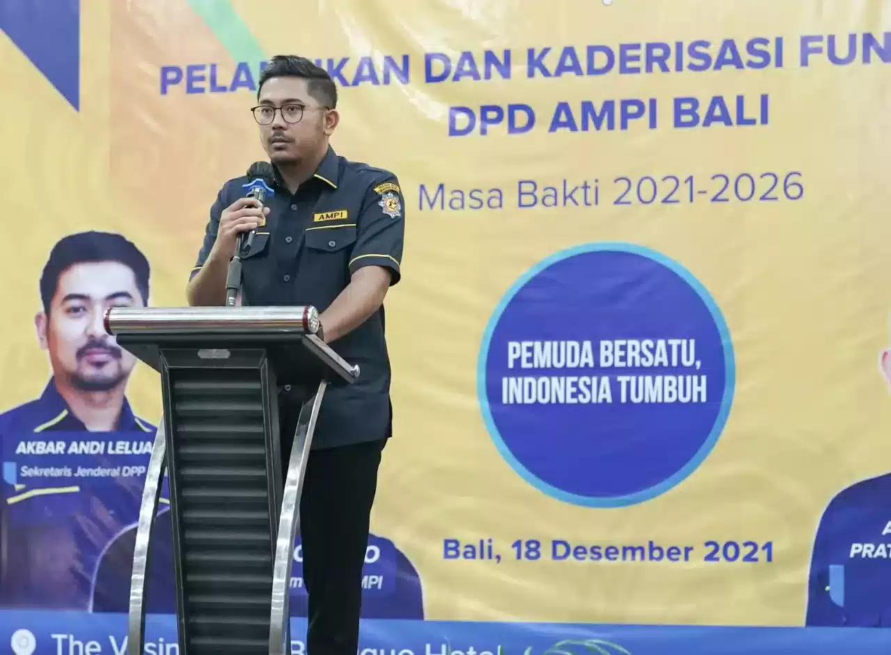 Maju Caketum DPP AMPI, Begini Manifesto Ajus Linggih I PojokPublik