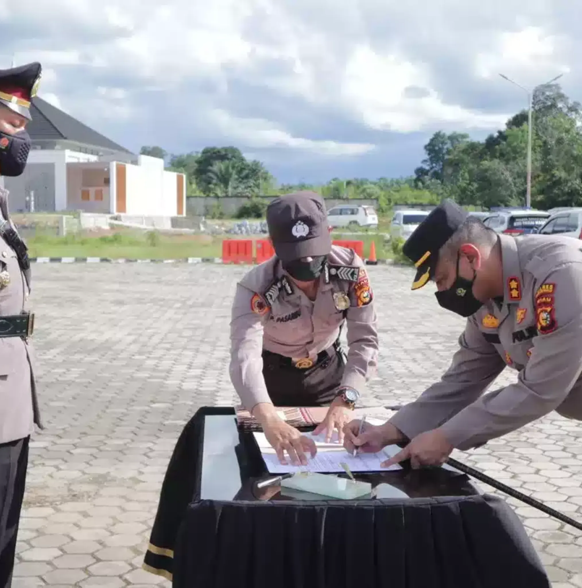 Pimpin Sertijab Wakapolres, 4 PJU Dan Lima Kapolsek, Ini Pesan Strategis Kapolres Rohul