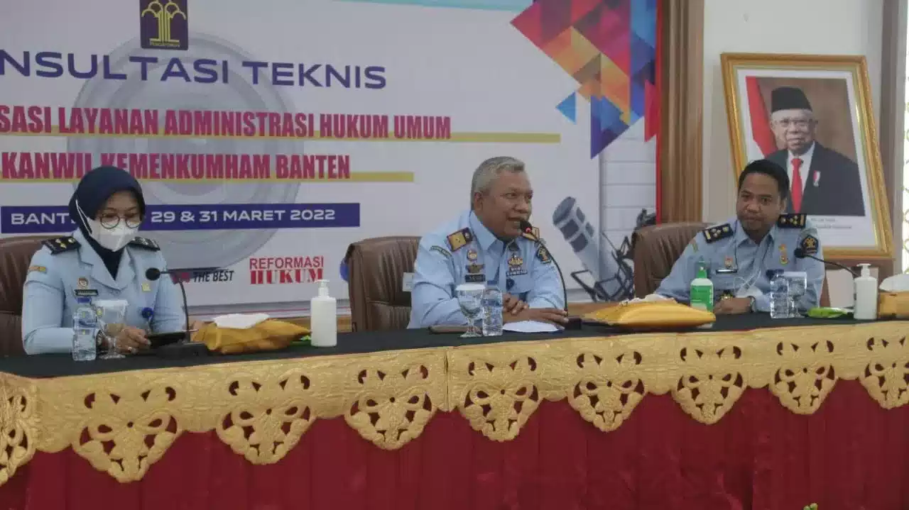 Kanwil Kumham Banten Gelar Pelatihan Hukum I PojokPublik