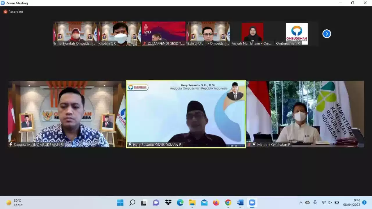 Ombudsman RI Siapkan Pemantauan Arus Mudik 2022 I PojokPublik