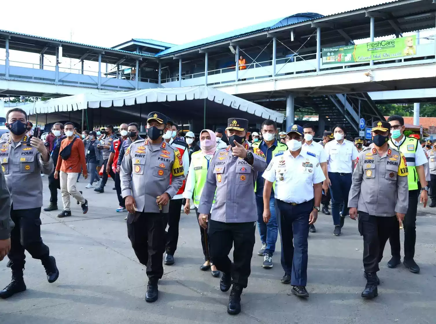 Kapolda Banten Pantau Arus Balik 2022 I PojokPublik