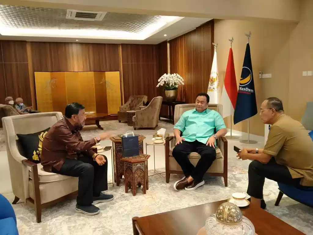 Ayep Zaki Sampaikan Program Budidaya Kedelai Di Depan Wakil Ketua DPR RI Rachmad Gobel I PojokPublik