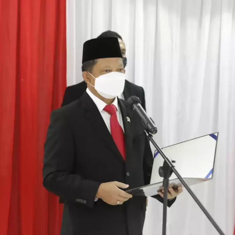 Lantik Pejabat BNPP, Tito Karnavian Tekankan Pentingnya Penanganan Persoalan Batas Negara