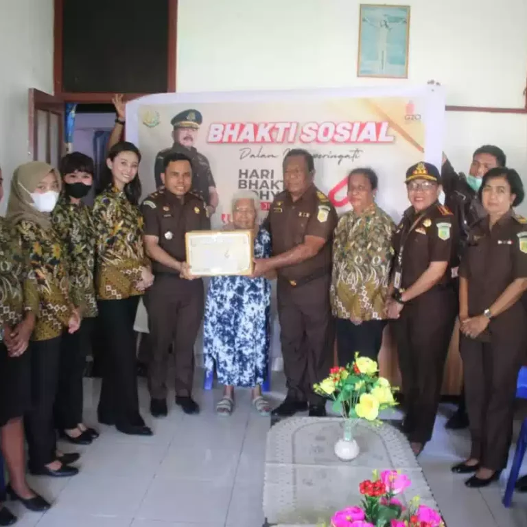 Begini Cara Kejari Peringati Hari Adhyaksa ke 62 di Biak Numfor