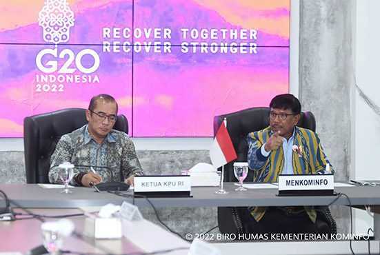 Dukung KPU, Menkominfo Siapkan Tim Keamanan Siber dan Pantau Konten Negatif Pemilu I PojokPublik