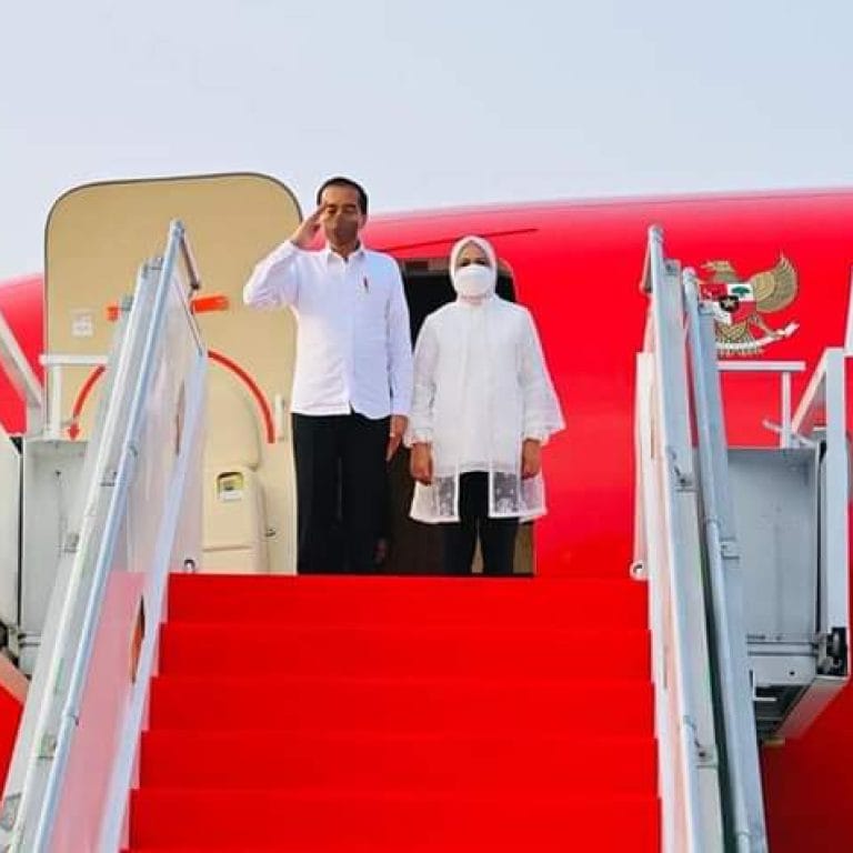 Presiden Jokowi dan Ibu Iriana Kunjungan Kerja ke Kalimantan Barat