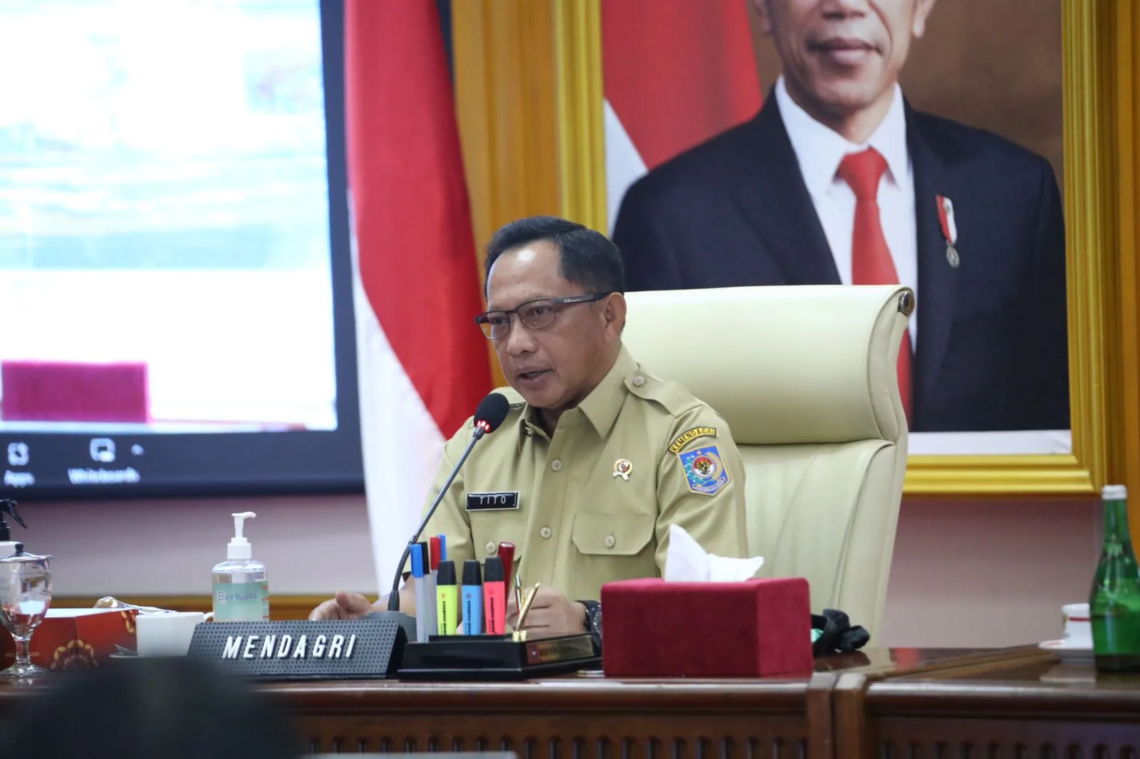 Tito Karnavian Imbau Daerah Saling Bekerja Sama Atasi Laju Inflasi I PojokPublik