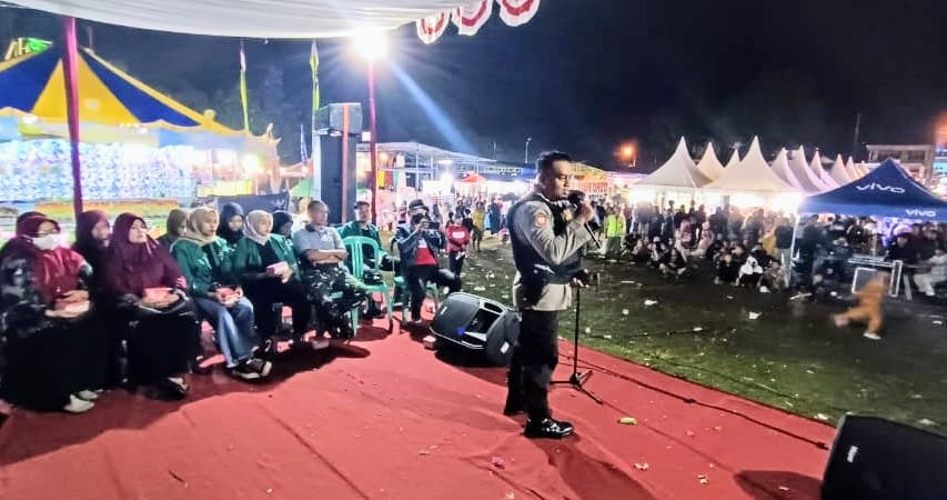 Pembukaan Dukuhturi Expo 2022 Pameran UMKM dan Wahana Hiburan Keluarga di Bumiayu I PojokPublik