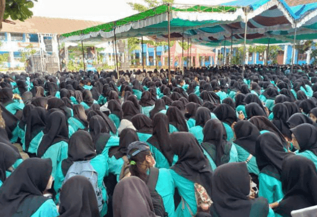 SMKN 5 Mauk Kabupaten Tangerang Memperingati Maulid Nabi Muhammad Saw I PojokPublik