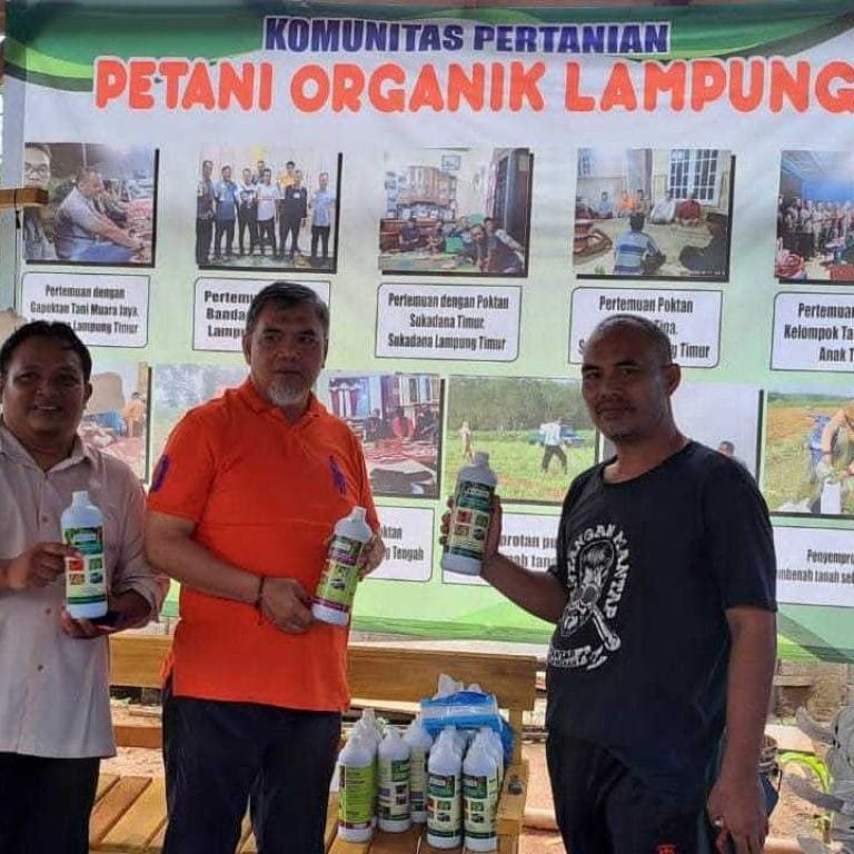 Kunjungi Komunitas Pertanian Pupuk Organik Lampung Timur, Junaidi: Harapan Di Tengah Mahalnya Harga Pupuk