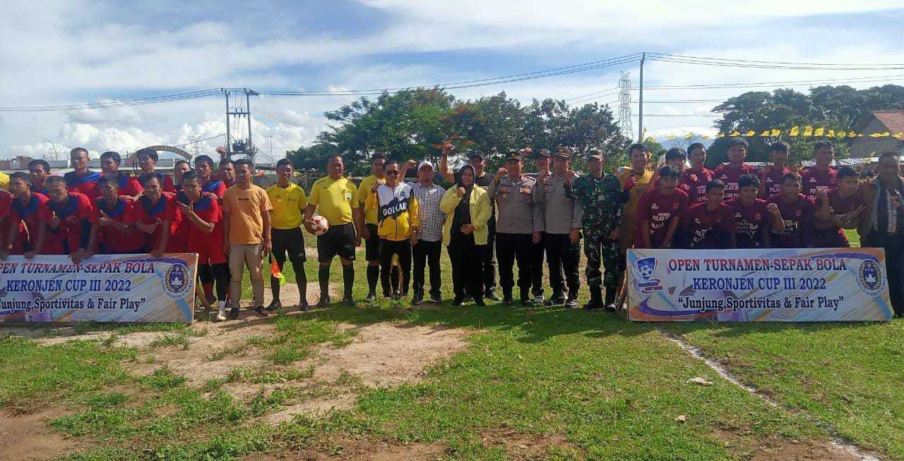 Wakil Ketua DPRD Kota Serang Buka Open Turnamen Keronjen Cup llI I PojokPublik