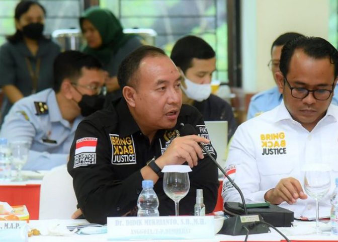 Anggota DPR RI, Kurupsi Tak Bisa Gunakan Restorative Justice I PojokPublik