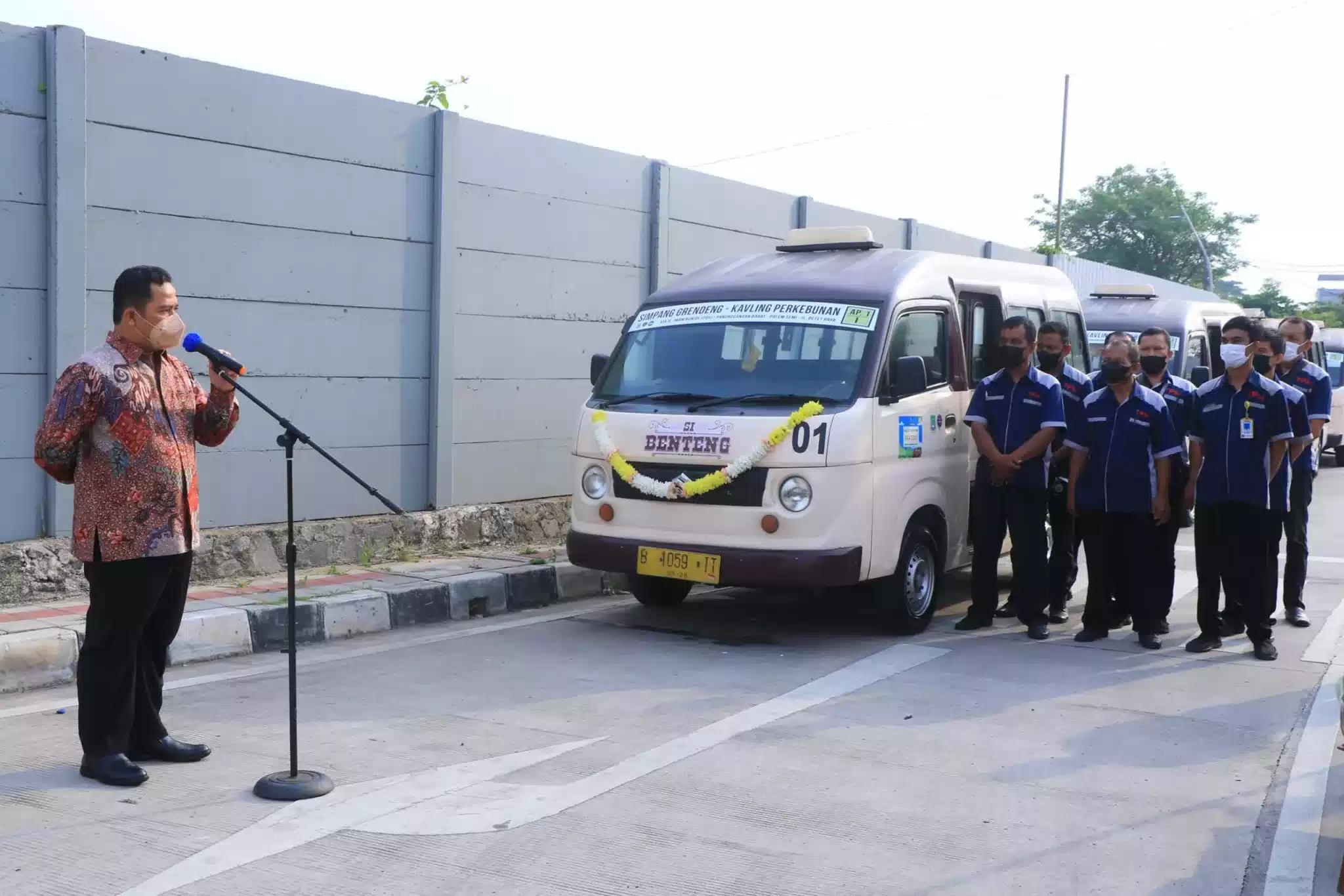 Resmikan Rute Baru si Benteng, Arief Minta Sopir Tidak Ugal-ugalan I PojokPublik