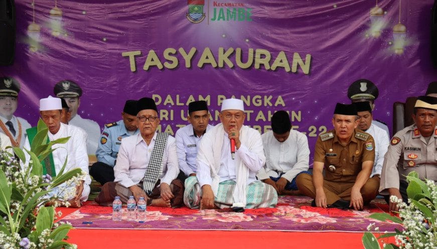 Kecamatan Jambe Gelar Tasyakuran Hari Jadi Ke-22 I PojokPublik
