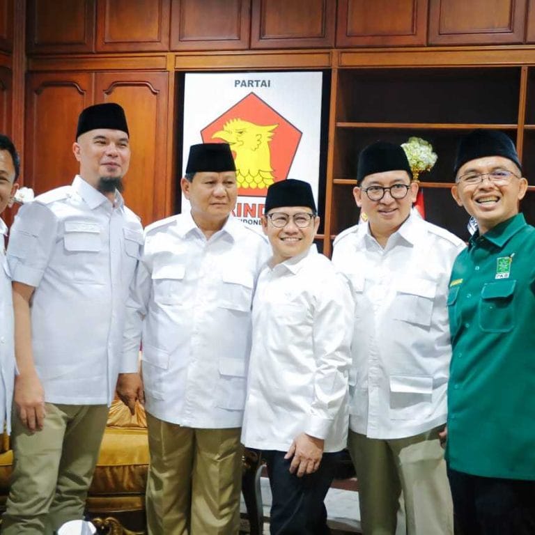 Doa Kiai Maman di Peresmian Sekber Gerinda PKB, ” Ya Allah jadikan Prabowo Muhaimin Presiden dan Wapres RI 2024″