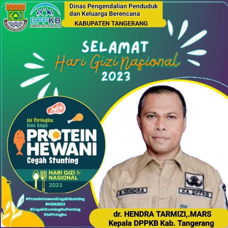Ucapkan HGN 2023, DPPKB Kabupaten Tangerang Ayo Cegah Stunting