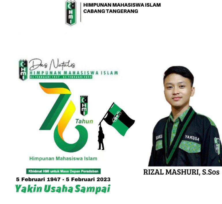 Milad HMI ke 76 Tahun I PojokPublik