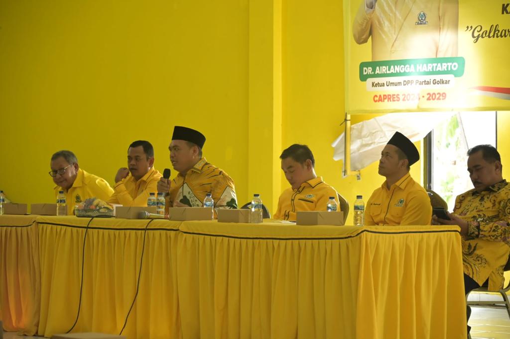 Mad Romli Instruksikan Kader Golkar Maksimalkan Kerja Politik I PojokPublik