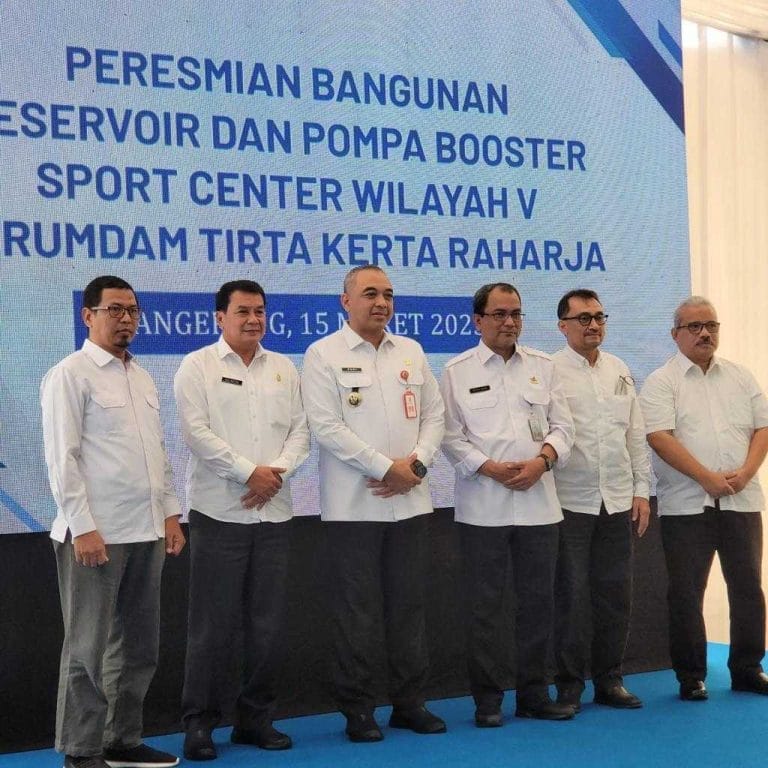 Diresmikan Bupati Zaki, Reservoir dan Pompa Booster Perumdam TKR di Kelapa Dua Menjangkau 17 Ribu Pelanggan