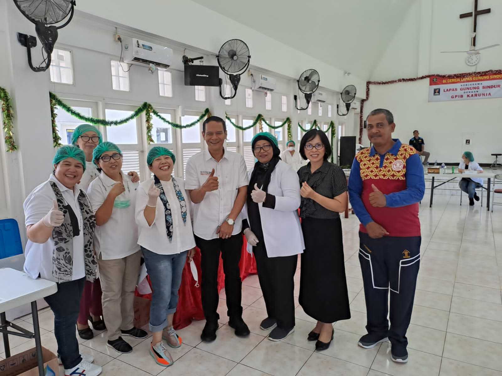 Lapas Gunung Sindur Gandeng GPIB Karunia Berikan Pengobatan Ratusan WBP I PojokPublik