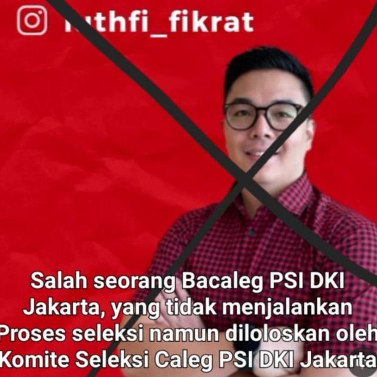 Mantan Calon Bacaleg Bilang PSI Partai Penipu