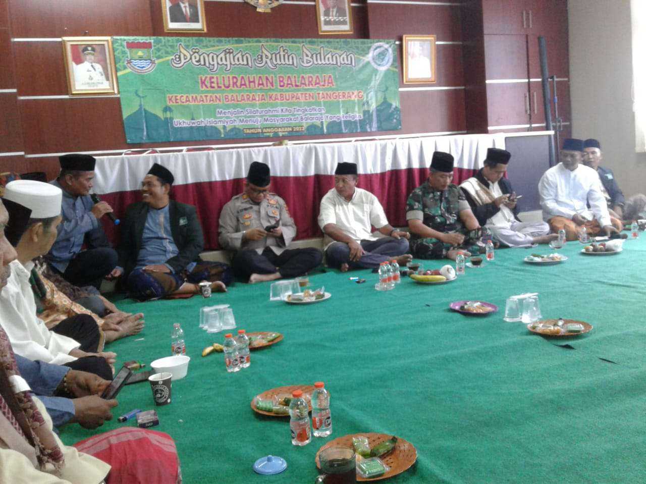 Perkuat Islamiah Tiga pilar Kecamatan Balaraja bersama Alim Ulama Ikuti Pengajian I PojokPublik