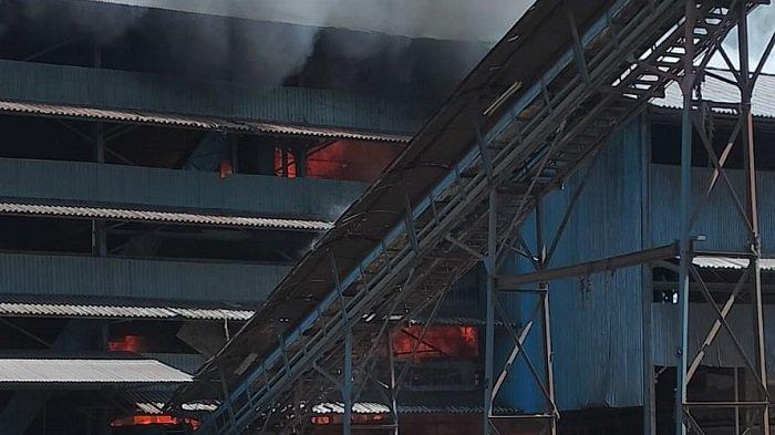 Pabrik Kelapa Sawit Parasawita Aceh Tamiang Terbakar, Diduga Karena Korsleting I PojokPublik