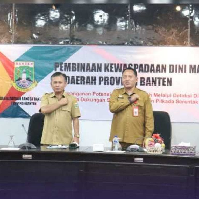 Cegah ATHG, Pemkab Tangerang Menggelar Pembinaan Kewaspadaan Dini Masyarakat