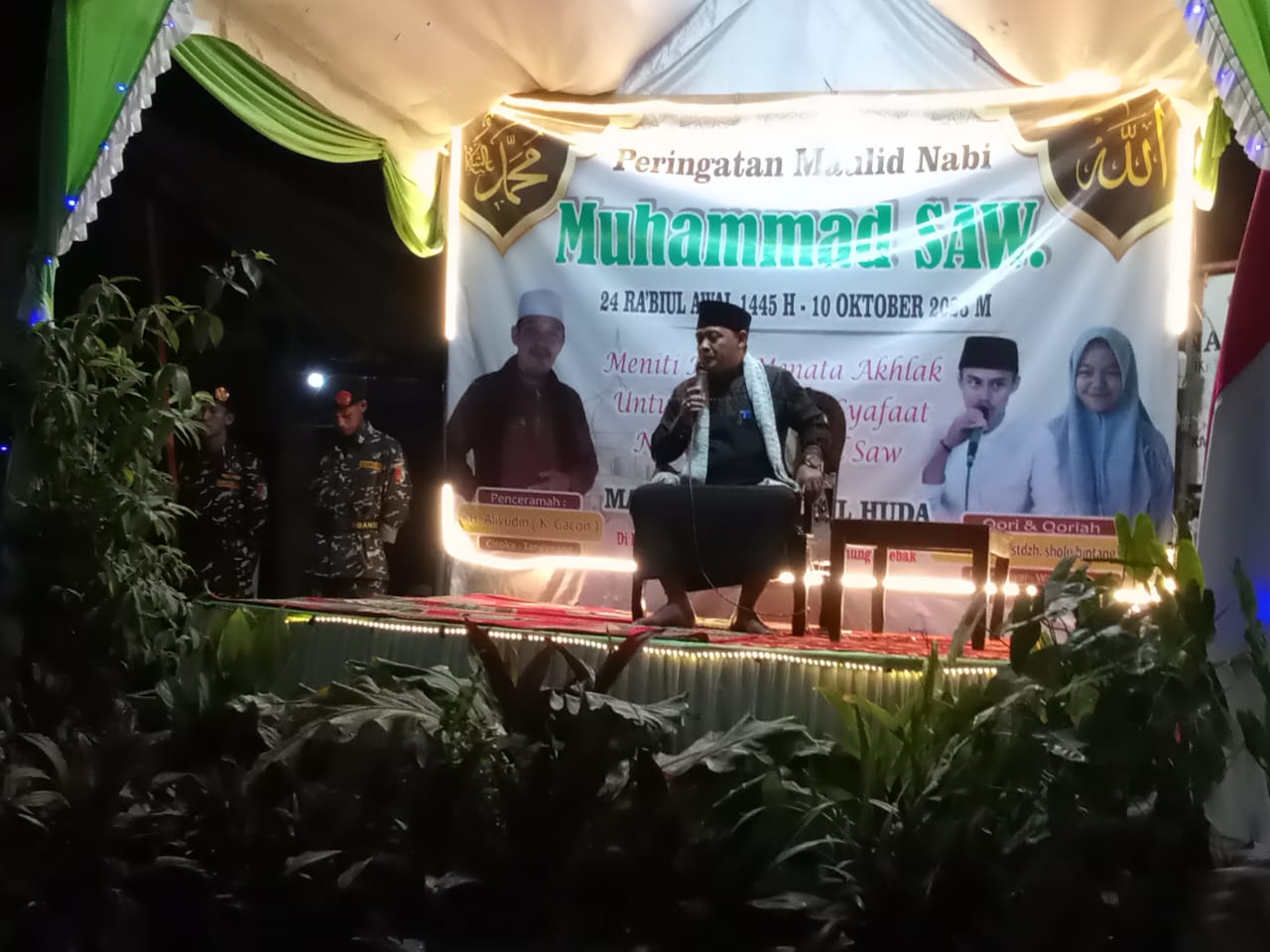 Acara Peringatan Maulid Nabi Muhammad Saw di Kampung Kanaga I PojokPublik