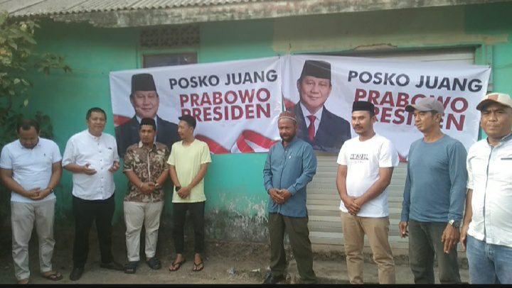 6 Posko Juang Prabowo Presiden di Resmikan I PojokPublik