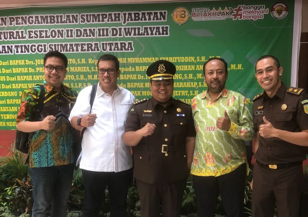 Sah, Dr Iwan Ginting Dilantik Jadi Aspidsus Kejati Sumut I PojokPublik