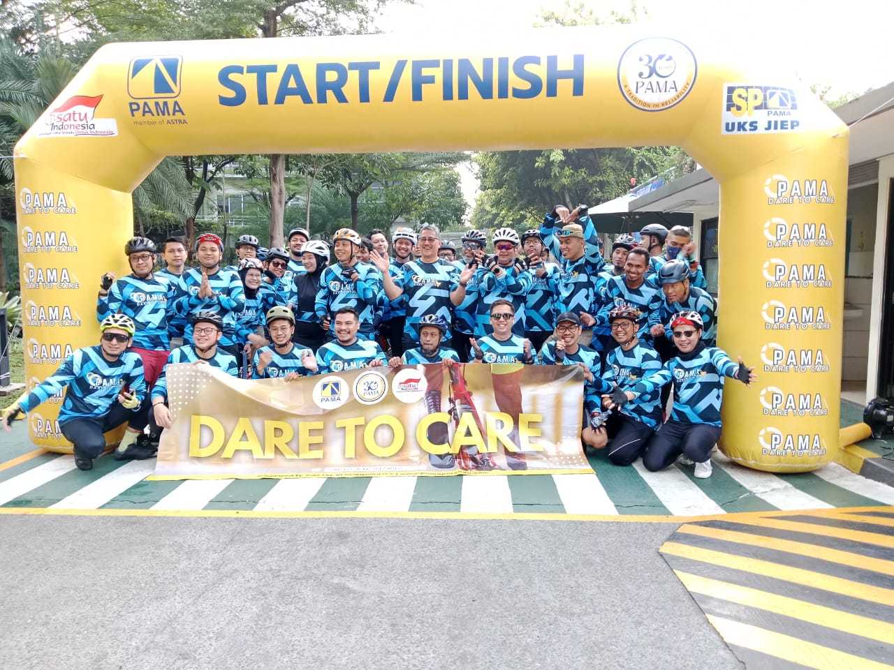 Kolaborasi Program Sosial PT. Pamapersada Nusantara Gelar Sepeda Santai 1 Kolaborasi Program Sosial PT. Pamapersada Nusantara Gelar Sepeda Santai I PojokPublik