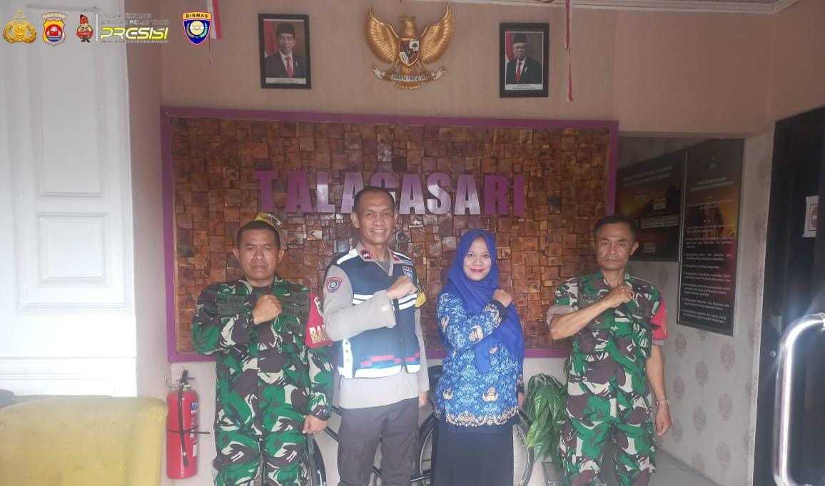 Guyub TNI-POLRI Bhabinkamtibmas Polsek Balaraja dan Babinsa Silaturahmi Ngobrol Santai Bersama Masyarakat I PojokPublik