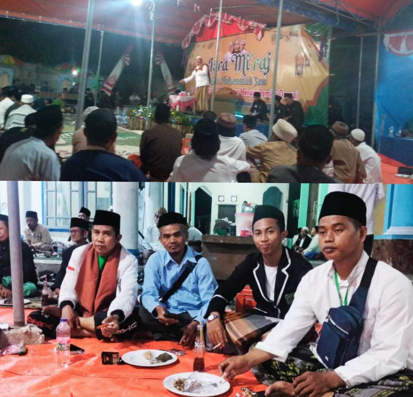 Isra' Mi'raj dan Istighosah Kebangsaan Menuju Pemilu Damai dan Penutupan Pengajian Bulanan NU Desa Gembong I PojokPublik