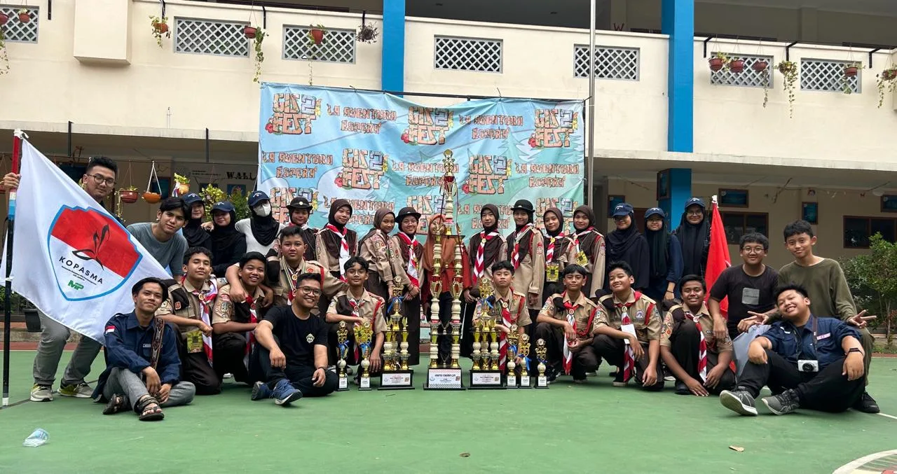 KOPASMA Raih Juara Umum Lomba Pramuka GIS2FEST 2024 I PojokPublik