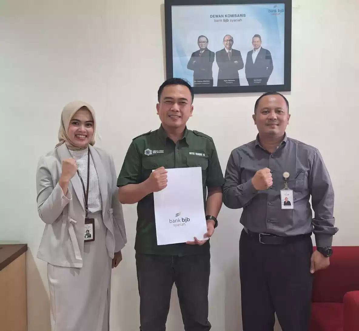Lembaga Doa Bangsa Kolaborasi Bersama BJB Syariah KCP Palabuhanratu Majukan Perwakafan I PojokPublik